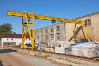 Кран козловой электрический 10т 16.5м