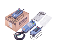 Промышленное радиоуправление TELEcontrol F21-E1B  2 пульта (AC/DC110-440V) Синий (21 СЕРИЯ, 6-ТИ КНОПОЧНОЕ)