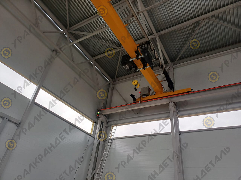 Кран мостовой электрический опорный 6,3т 22,5м А5 У3 (Изготовитель: УралКранДеталь)