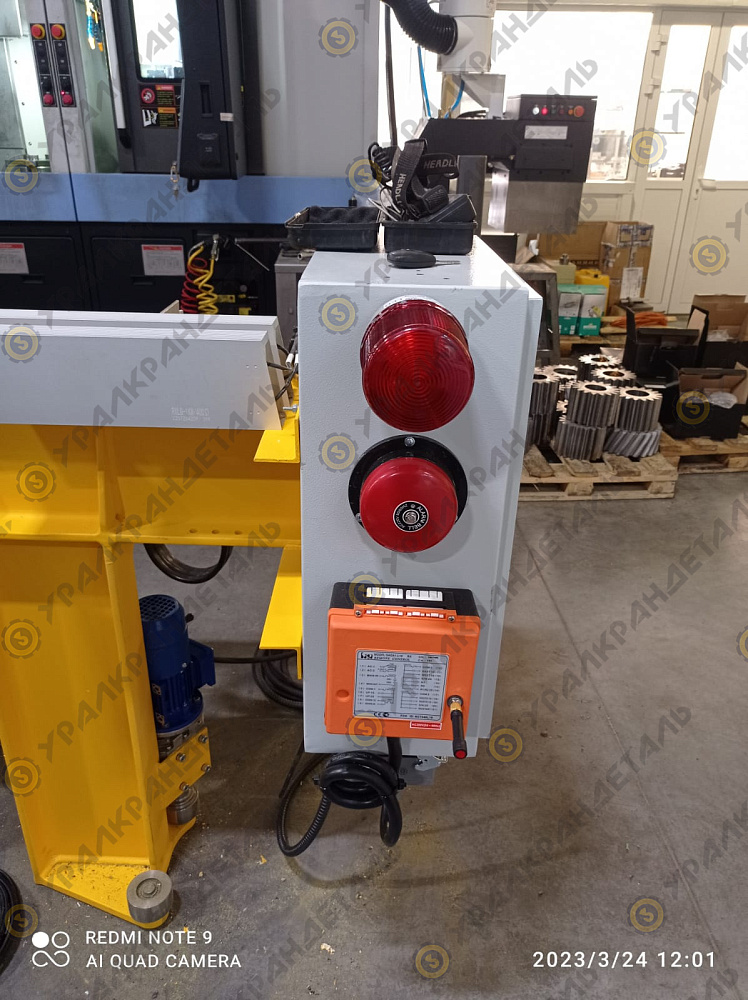 Кран консольный электрический напольный 0.125 т 2.9 м (Изготовитель: УралКранДеталь)