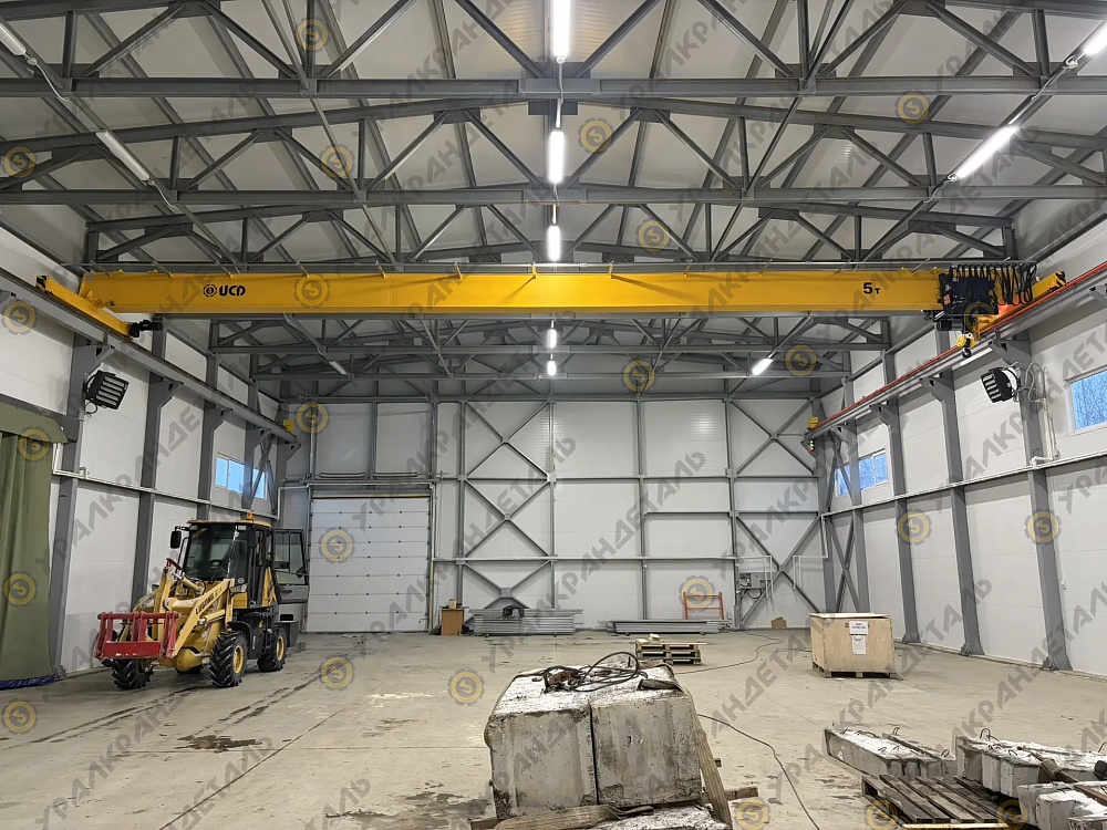 Кран мостовой электрический опорный 5т 17м (Изготовитель: УралКранДеталь)