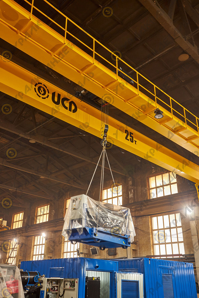 Кран мостовой электрический опорный двухбалочный 25т 22.5м (Изготовитель: УралКранДеталь)