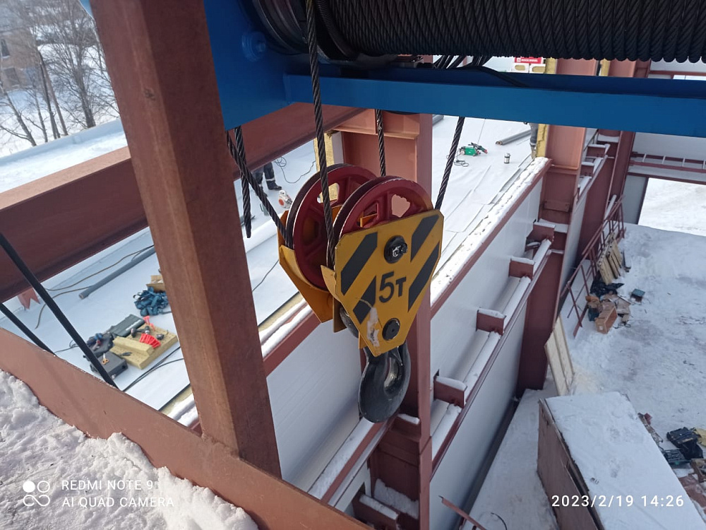 Кран мостовой электрический подвесной 5т 9,0м (Изготовитель: УралКранДеталь)