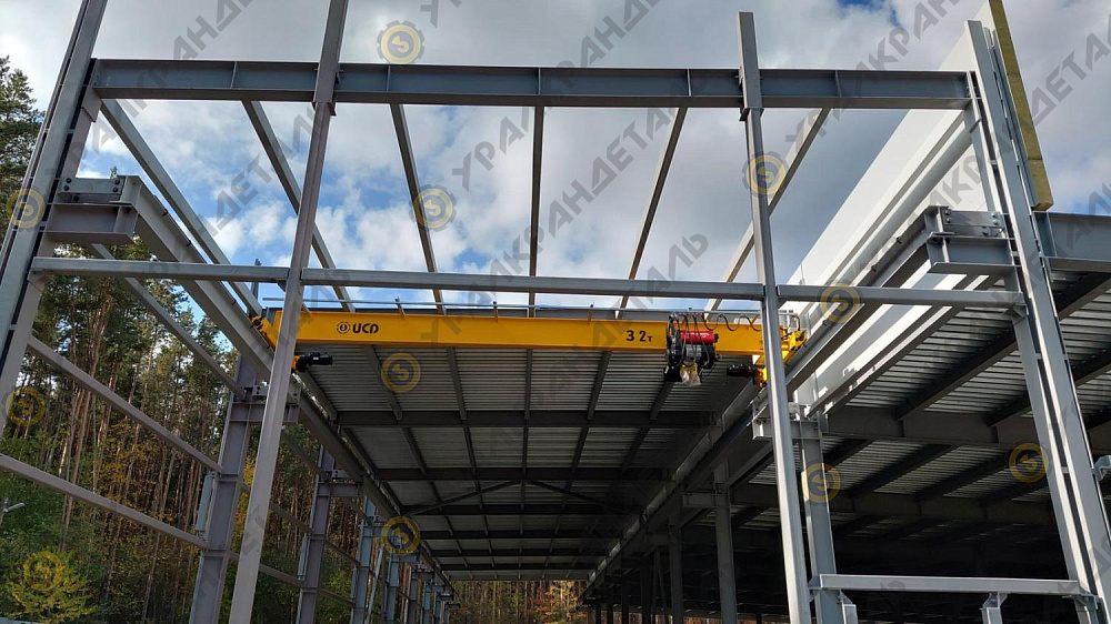 Кран мостовой электрический опорный 3.2 т 7.5 м (Изготовитель: УралКранДеталь)