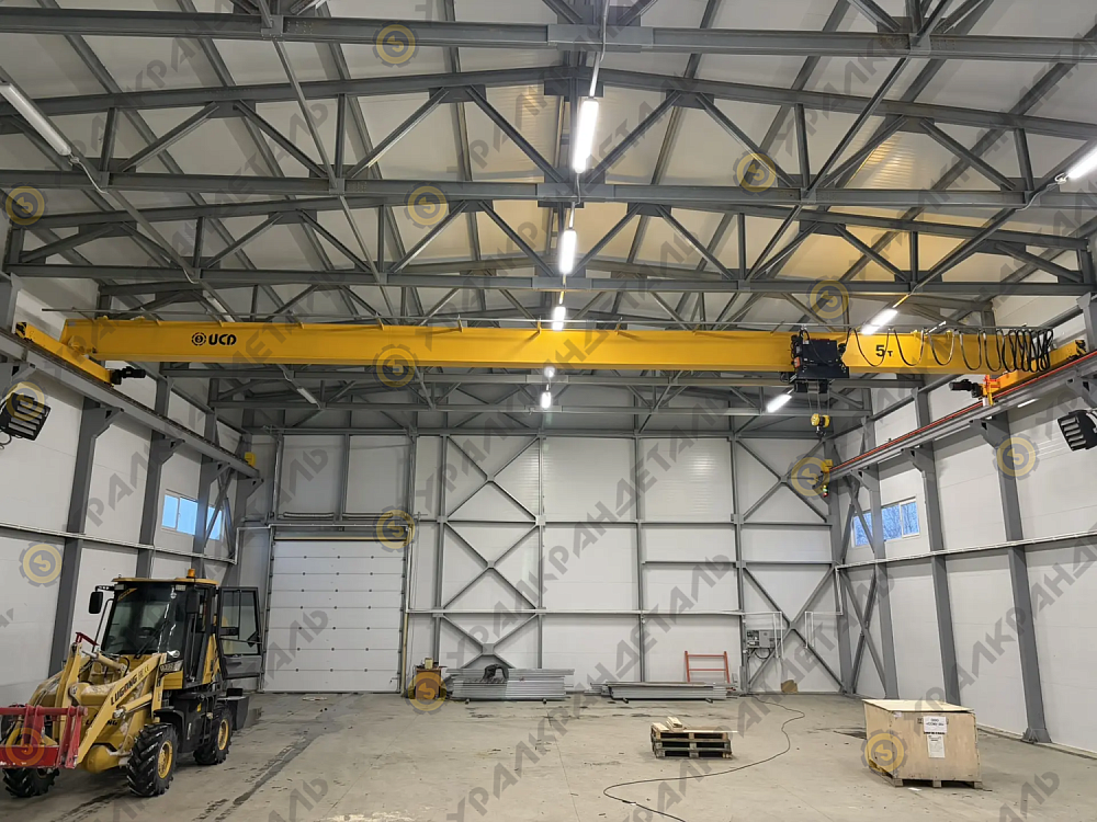 Кран мостовой электрический опорный 5т 17м (Изготовитель: УралКранДеталь)