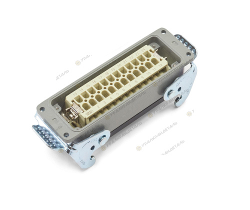 Промышленный разъем H24B-AG(HE-024-F) розетка