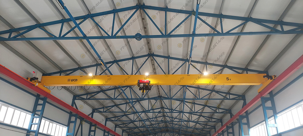 Кран мостовой электрический опорный 5,0 т 16,5 м (Изготовитель: УралКранДеталь)