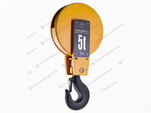 Крюковая подвеска для тали 5,0т, полиспаст 2/1, Болгария