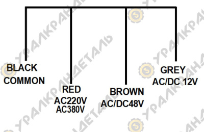 Лампа сигнальная LTE-1103W, красная, LED 220VAC (вращение, мигание, свечение) Китай