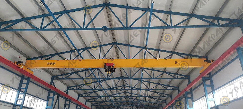 Кран мостовой электрический опорный 5,0 т 16,5 м (Изготовитель: УралКранДеталь)